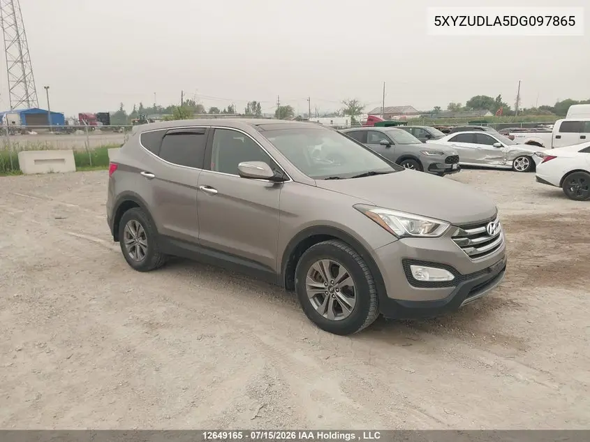 2013 Hyundai Santa Fe Sport 2.0T Limited VIN: 5XYZUDLA5DG097865 Lot: 12649165
