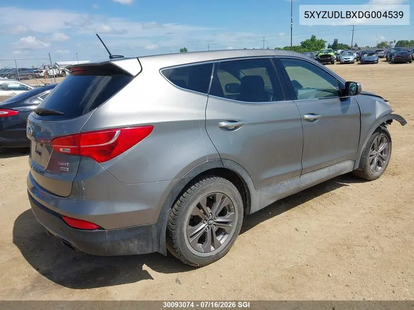 2013 Hyundai Santa Fe Sport 2.4 Luxury VIN: 5XYZUDLBXDG004539 Lot: 30093074