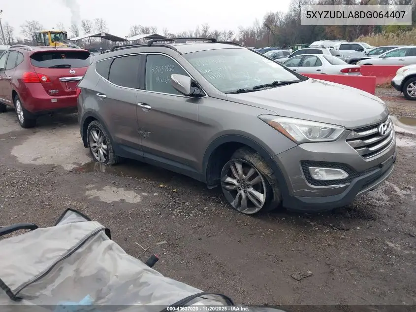 5XYZUDLA8DG064407 2013 Hyundai Santa Fe Sport 2.0T