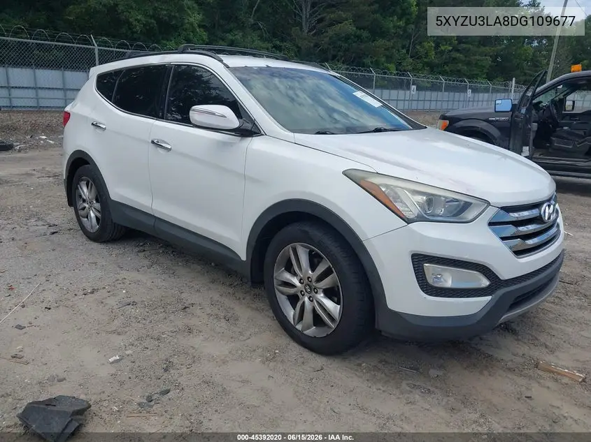 2013 Hyundai Santa Fe Sport 2.0T VIN: 5XYZU3LA8DG109677 Lot: 45392020
