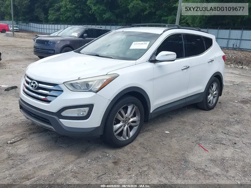 2013 Hyundai Santa Fe Sport 2.0T VIN: 5XYZU3LA8DG109677 Lot: 45392020
