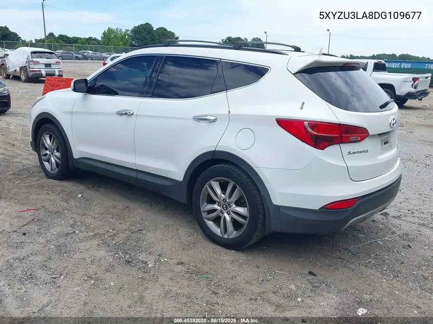 2013 Hyundai Santa Fe Sport 2.0T VIN: 5XYZU3LA8DG109677 Lot: 45392020