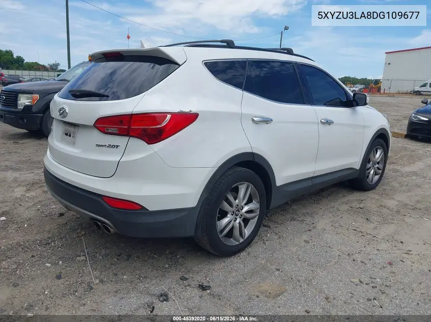 2013 Hyundai Santa Fe Sport 2.0T VIN: 5XYZU3LA8DG109677 Lot: 45392020