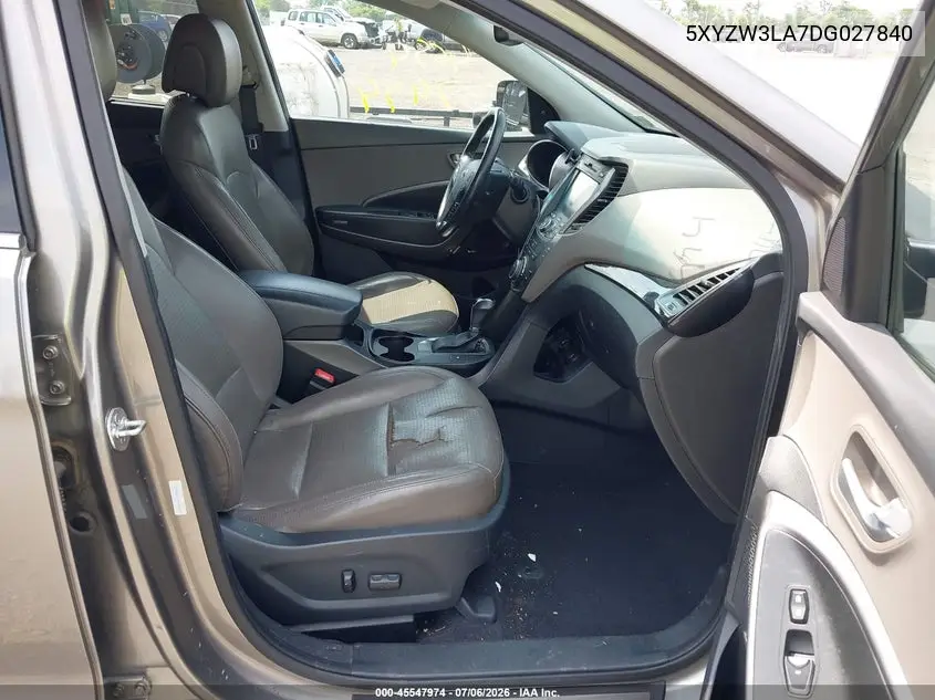 2013 Hyundai Santa Fe Sport 2.0T VIN: 5XYZW3LA7DG027840 Lot: 45547974