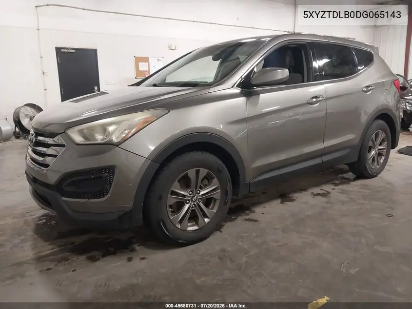 2013 Hyundai Santa Fe Sport VIN: 5XYZTDLB0DG065143 Lot: 45680731