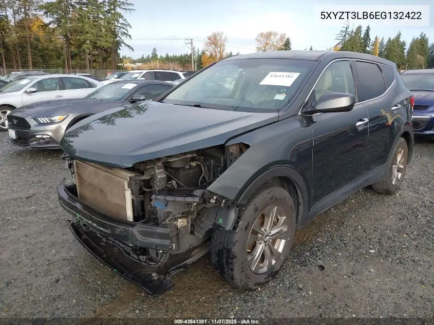 5XYZT3LB6EG132422 2014 Hyundai Santa Fe Sport 2.4L