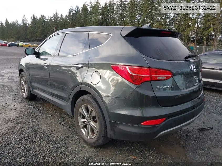 5XYZT3LB6EG132422 2014 Hyundai Santa Fe Sport 2.4L