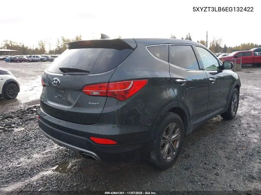 5XYZT3LB6EG132422 2014 Hyundai Santa Fe Sport 2.4L