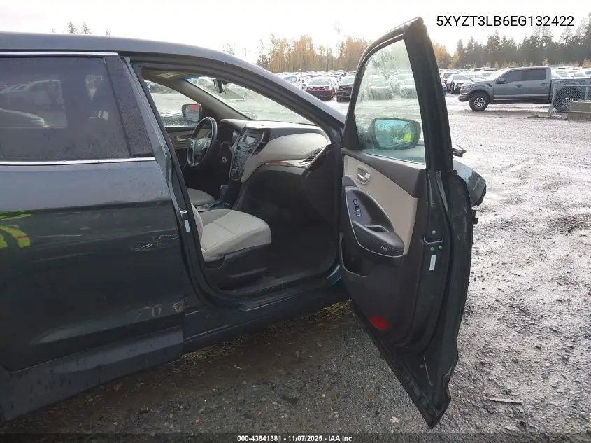 5XYZT3LB6EG132422 2014 Hyundai Santa Fe Sport 2.4L