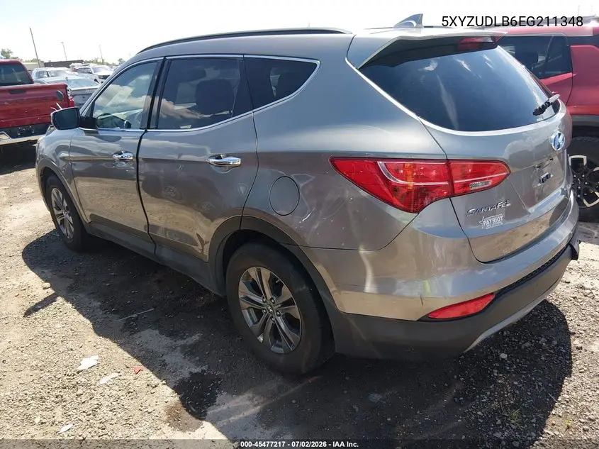 2014 Hyundai Santa Fe Sport 2.4L VIN: 5XYZUDLB6EG211348 Lot: 45477217