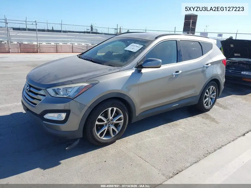 2014 Hyundai Santa Fe Sport 2.0L Turbo VIN: 5XYZU3LA2EG127223 Lot: 45597951