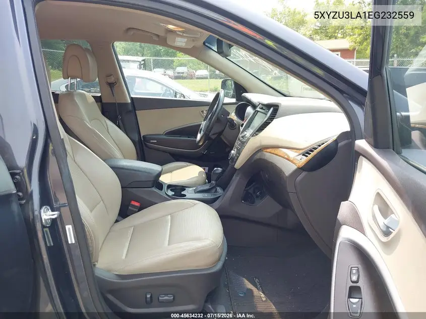 2014 Hyundai Santa Fe Sport 2.0L Turbo VIN: 5XYZU3LA1EG232559 Lot: 45634232