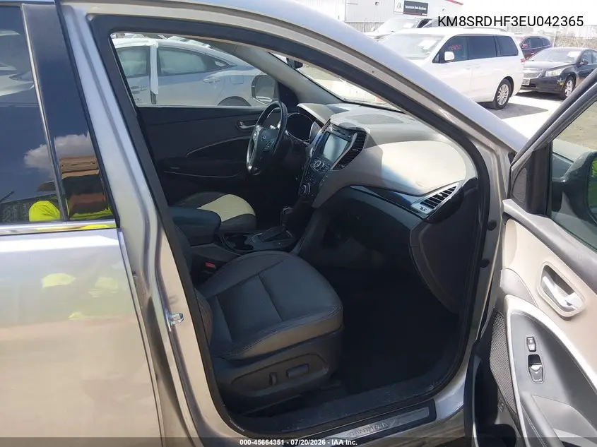 2014 Hyundai Santa Fe Limited VIN: KM8SRDHF3EU042365 Lot: 45664351