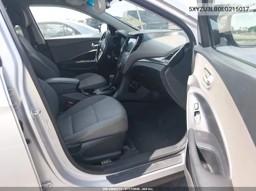 2014 Hyundai Santa Fe Sport 2.4L VIN: 5XYZU3LB0EG215017 Lot: 45665773