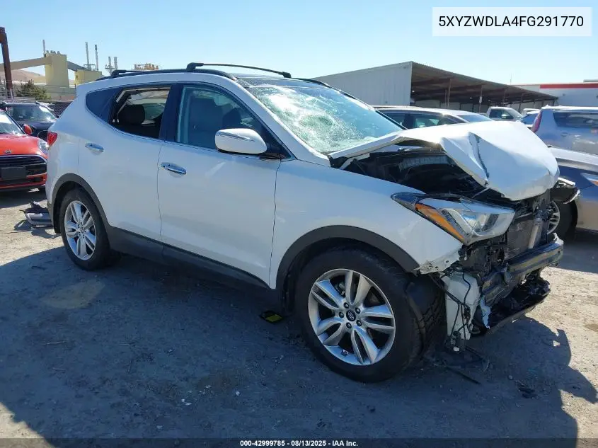 5XYZWDLA4FG291770 2015 Hyundai Santa Fe Sport 2.0L Turbo