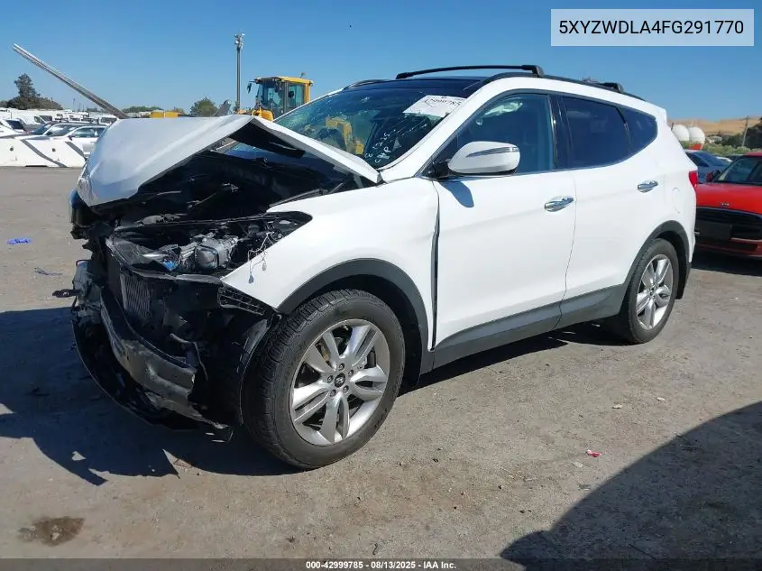 5XYZWDLA4FG291770 2015 Hyundai Santa Fe Sport 2.0L Turbo