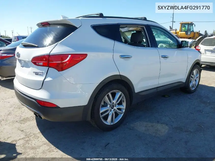 5XYZWDLA4FG291770 2015 Hyundai Santa Fe Sport 2.0L Turbo