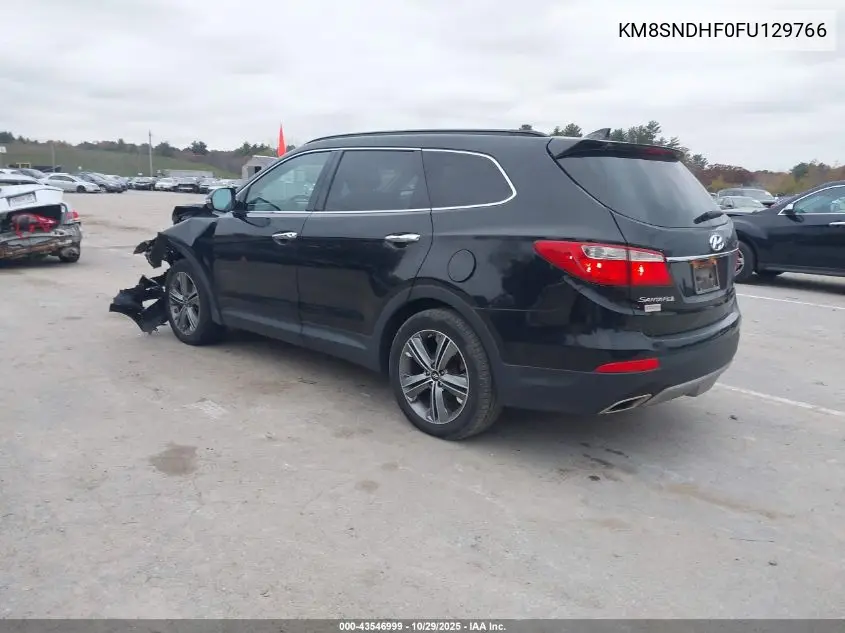 KM8SNDHF0FU129766 2015 Hyundai Santa Fe Gls