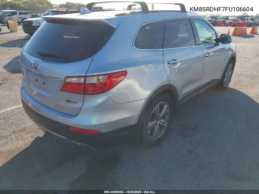 KM8SRDHF7FU106604 2015 Hyundai Santa Fe Gls