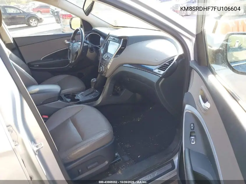 KM8SRDHF7FU106604 2015 Hyundai Santa Fe Gls