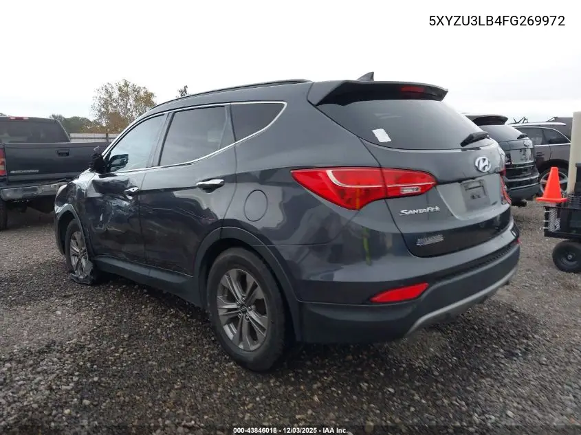 5XYZU3LB4FG269972 2015 Hyundai Santa Fe Sport 2.4L