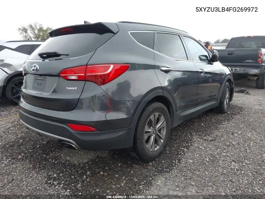 5XYZU3LB4FG269972 2015 Hyundai Santa Fe Sport 2.4L