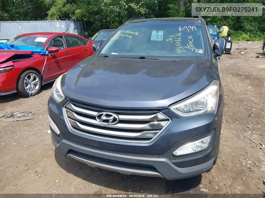 2015 Hyundai Santa Fe Sport 2.4L VIN: 5XYZUDLB9FG275241 Lot: 45486636