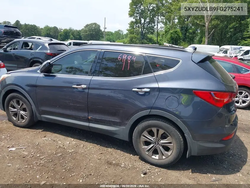 2015 Hyundai Santa Fe Sport 2.4L VIN: 5XYZUDLB9FG275241 Lot: 45486636