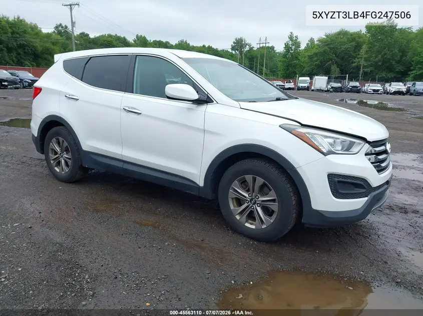 2015 Hyundai Santa Fe Sport 2.4L VIN: 5XYZT3LB4FG247506 Lot: 45563110