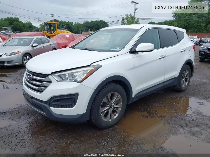 2015 Hyundai Santa Fe Sport 2.4L VIN: 5XYZT3LB4FG247506 Lot: 45563110