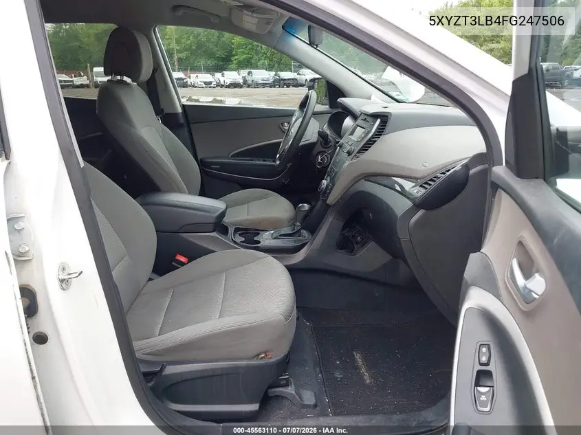 2015 Hyundai Santa Fe Sport 2.4L VIN: 5XYZT3LB4FG247506 Lot: 45563110