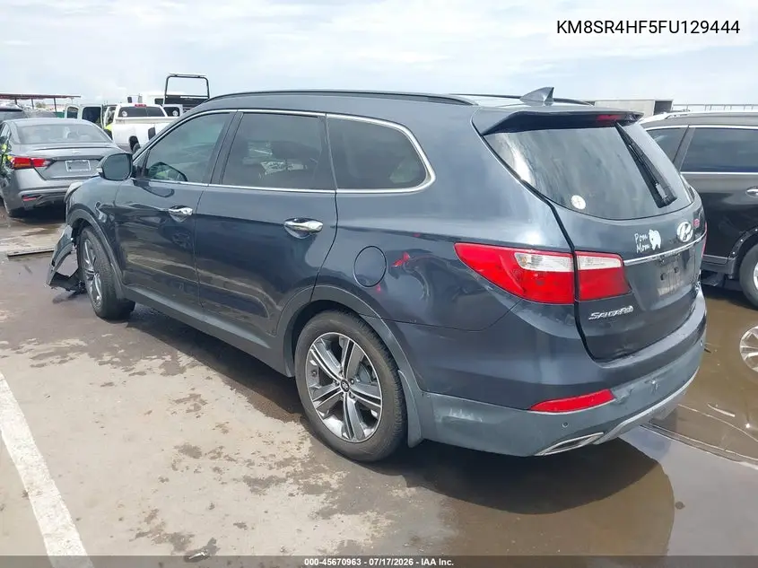 2015 Hyundai Santa Fe Gls VIN: KM8SR4HF5FU129444 Lot: 45670963