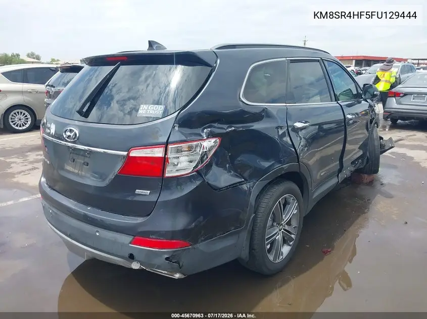 2015 Hyundai Santa Fe Gls VIN: KM8SR4HF5FU129444 Lot: 45670963