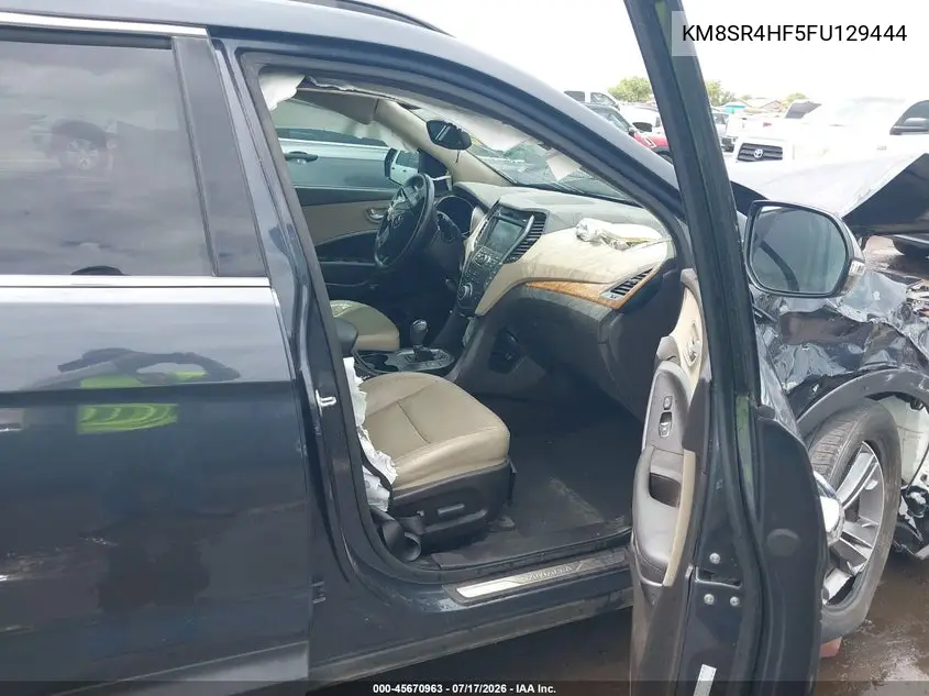 2015 Hyundai Santa Fe Gls VIN: KM8SR4HF5FU129444 Lot: 45670963