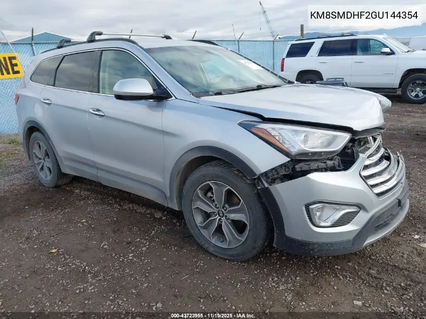 KM8SMDHF2GU144354 2016 Hyundai Santa Fe Se