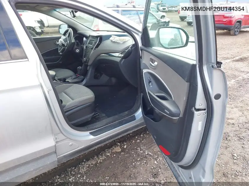 KM8SMDHF2GU144354 2016 Hyundai Santa Fe Se