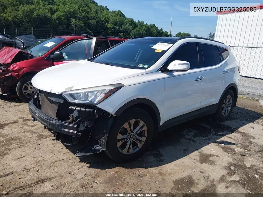 2016 Hyundai Santa Fe Sport 2.4L VIN: 5XYZUDLB7GG325085 Lot: 45397089