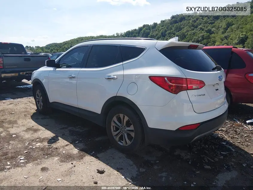 2016 Hyundai Santa Fe Sport 2.4L VIN: 5XYZUDLB7GG325085 Lot: 45397089