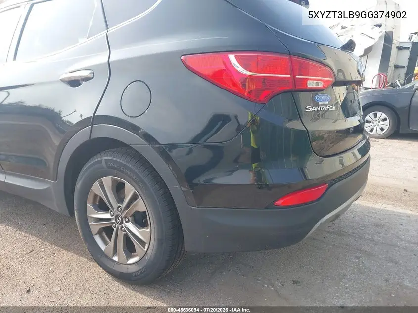 2016 Hyundai Santa Fe Sport 2.4L VIN: 5XYZT3LB9GG374902 Lot: 45636094
