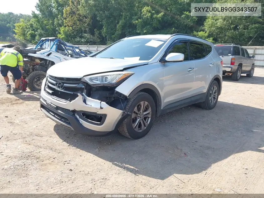 2016 Hyundai Santa Fe Sport 2.4L VIN: 5XYZUDLB9GG343507 Lot: 45659906