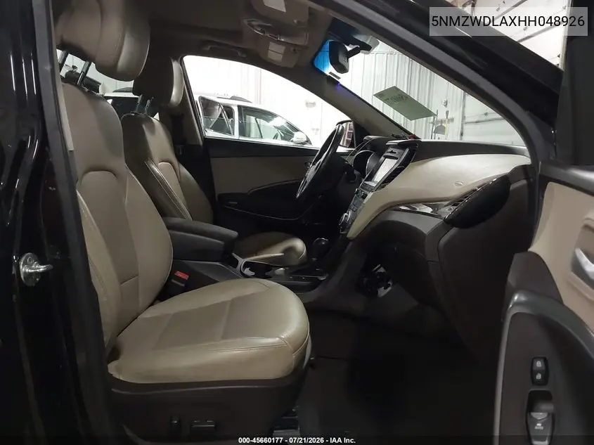 2017 Hyundai Santa Fe Sport 2.0T Ultimate VIN: 5NMZWDLAXHH048926 Lot: 45660177