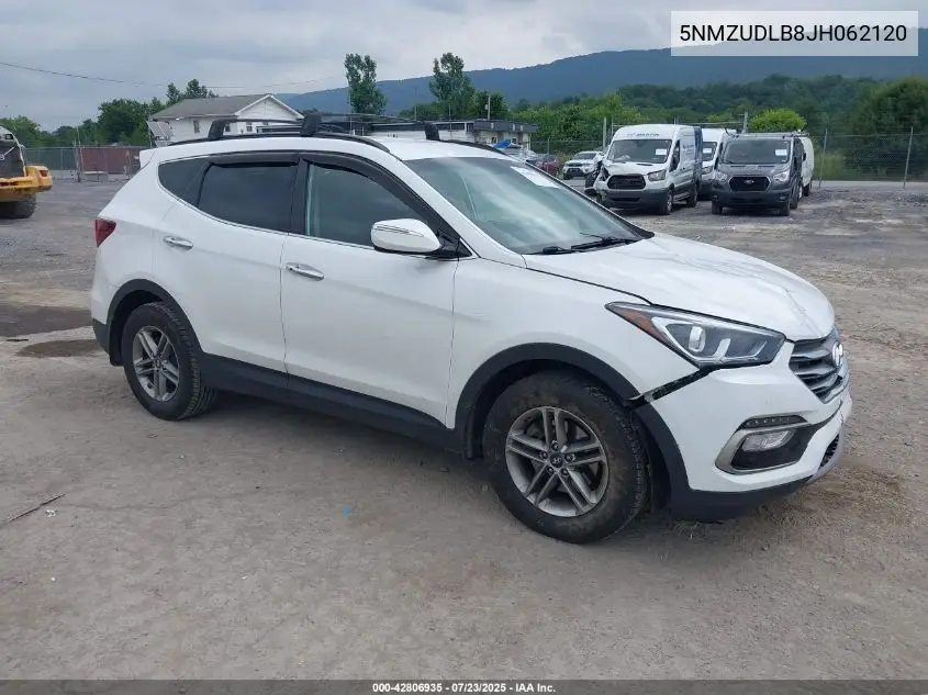 5NMZUDLB8JH062120 2018 Hyundai Santa Fe Sport 2.4L