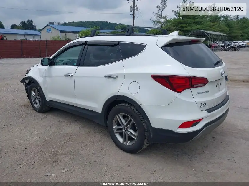 5NMZUDLB8JH062120 2018 Hyundai Santa Fe Sport 2.4L