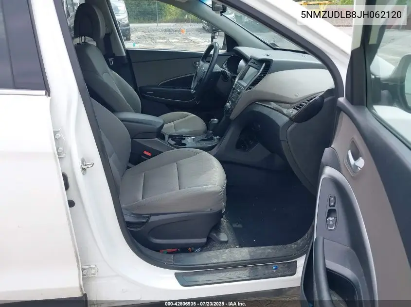 5NMZUDLB8JH062120 2018 Hyundai Santa Fe Sport 2.4L