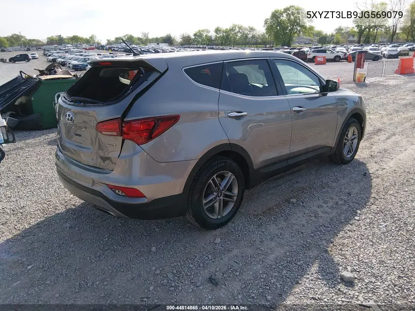 5XYZT3LB9JG569079 2018 Hyundai Santa Fe Sport 2.4L