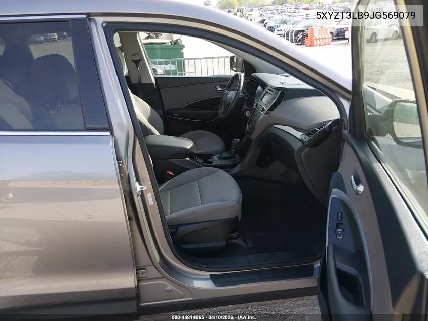 5XYZT3LB9JG569079 2018 Hyundai Santa Fe Sport 2.4L