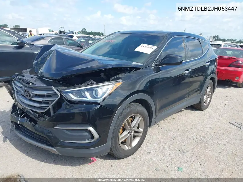 5NMZTDLB2JH053447 2018 Hyundai Santa Fe Sport 2.4L