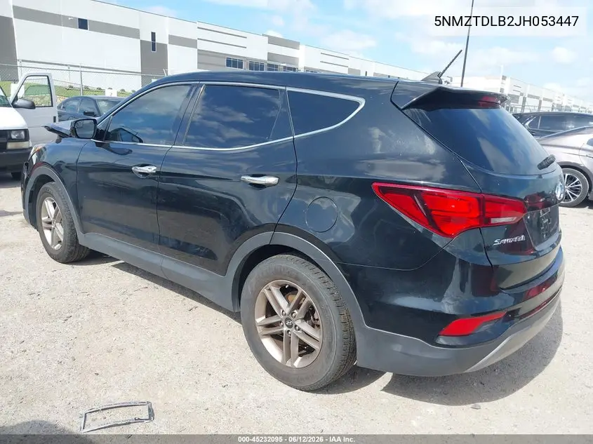 5NMZTDLB2JH053447 2018 Hyundai Santa Fe Sport 2.4L