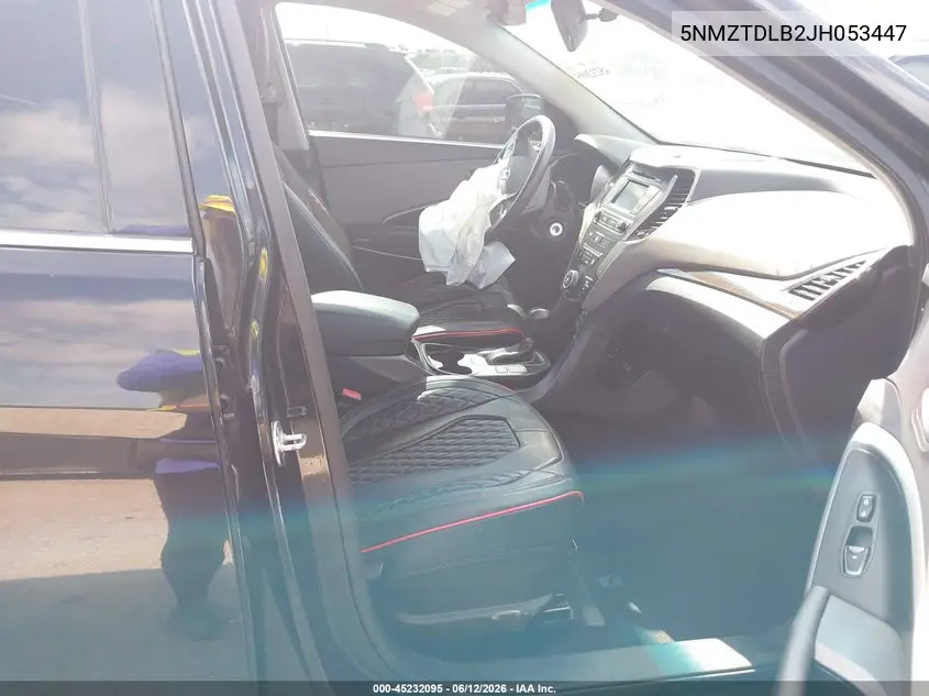 5NMZTDLB2JH053447 2018 Hyundai Santa Fe Sport 2.4L