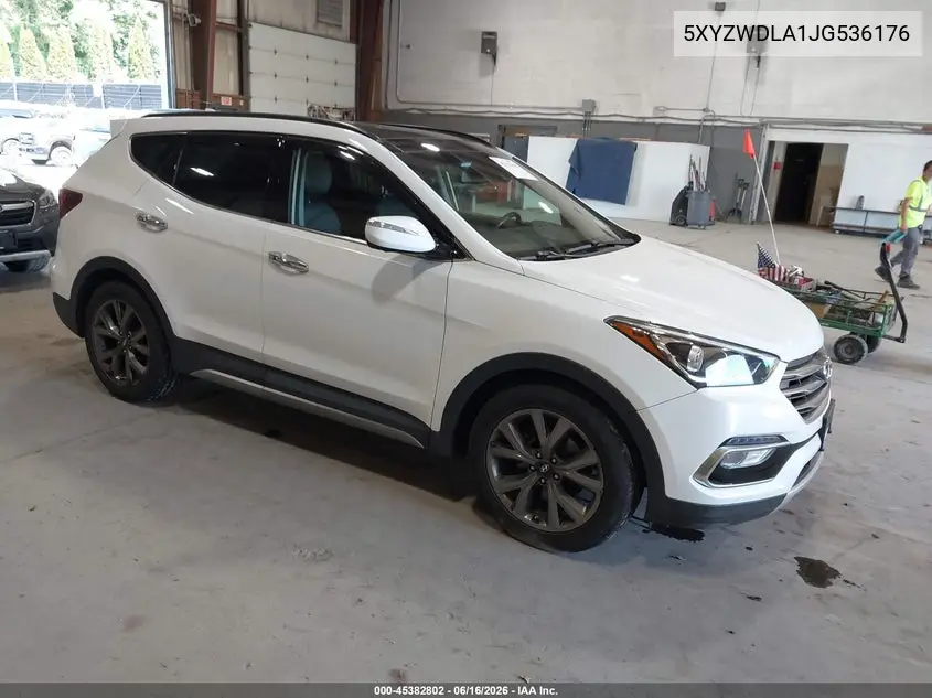 2018 Hyundai Santa Fe Sport 2.0T Ultimate VIN: 5XYZWDLA1JG536176 Lot: 45382802